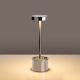 OPVIQ LED stona lampa Keyf 13394, srebrna - EP3007872