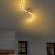 OPVIQ LED plafonjera Yılan 13279, zlatna - EP3007896