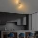OPVIQ LED plafonjera Yılan 13279, zlatna - EP3007896