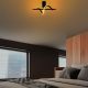 OPVIQ LED Plafonjera Lıkma 13514, crna - EP3007899