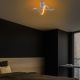 OPVIQ LED plafonjera Lıkma 13516, siva - EP3007905