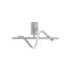 OPVIQ LED plafonjera Lıkma 13516, siva - EP3007905