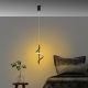 OPVIQ LED visilica Lıkma 13518, crna - EP3007911