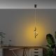 OPVIQ LED visilica Lıkma 13518, crna - EP3007911