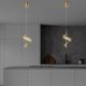 OPVIQ LED visilica Lıkma 13519, zlatna - EP3007914