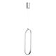 OPVIQ LED visilica Can 13563, srebrna - EP3007938
