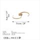 OPVIQ  LED plafonjera Es 13584, zlatna - EP3007944