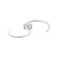 OPVIQ LED plafonjera Es 13586, srebrna - EP3007950