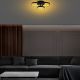 OPVIQ LED plafonjera Halka-13310, crna - EP3007965