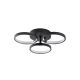 OPVIQ LED plafonjera Halka-13310, crna - EP3007965
