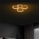 OPVIQ LED plafonjera Halka-13311, zlatna - EP3007968