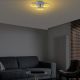 OPVIQ LED plafonjera Halka-13313, siva - EP3007974