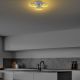 OPVIQ LED plafonjera Halka-13313, siva - EP3007974