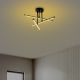 OPVIQ LED luster Ledflower 13649, crna - EP3007977