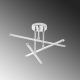 OPVIQ LED luster Ledflower 13652, srebrna - EP3007983