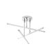 OPVIQ LED luster Ledflower 13652, srebrna - EP3007983