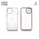JUST IN CASE Silikonska maska Magsafe 2u1 za iPhone 15 Plus, providna/roze - MAG114PK