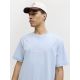 JACK & JONES Muška plava majica rebro - EP3080937
