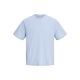 JACK & JONES Muška plava majica rebro - EP3080937