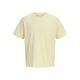 JACK & JONES Muška žuta majica rebro - EP3080940