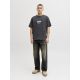 JACK & JONES Muška siva majica club - EP3076146