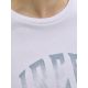 JACK & JONES Muška bela majica jrebalfy - EP3080922