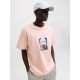 JACK & JONES Muška narandžasta majica rebro - EP3080988