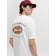 JACK & JONES Muška bela majica cassis - EP3080949