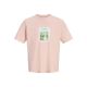 JACK & JONES Muška narandžasta majica cassis - EP3080961