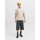 JACK & JONES Muška bež majica lucas - EP3080970