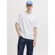 JACK & JONES Muška bela majica eres - EP3080979