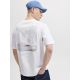 JACK & JONES Muška bela majica eres - EP3080979