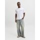 JACK & JONES Muška bela majica riviera - EP3080985