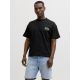 JACK & JONES Muška crna majica azur - EP3081012