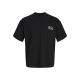 JACK & JONES Muška crna majica azur - EP3081012