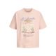 JACK & JONES Muška narandžasta majica menton - EP3081003