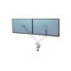 FELLOWES Nosač za 2 monitora Platinium 8056301, stoni, bela - 123128