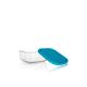 BORMIOLI 335180 Staklena posuda Frigoverre system 1/1 17cl 10x7 cm sa poklopcem - 335180