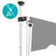 TIMELESS TOOLS Balkonska Tenda 200x120cm Siva - 1240