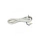 COMMEL Priključni kabl 16 A 250 V 3500 W, beli, 1,5m H05VV-F 3G2,5 C0610 - 124152