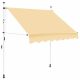 TIMELESS TOOLS Balkonska Tenda 250x120cm Bež - 1242-1-1