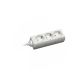COMMEL Produžni kabl sa 3 utičnice 16A 250V 3500W, 3500W, 1.4m C0802, bela - 124572