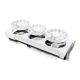 Graficka karta XFX Quicksilver AMD Radeon RX 7800 XT 16GB Magnetic Air White 256 bit - 840191501401