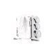 Graficka karta XFX Quicksilver AMD Radeon RX 7800 XT 16GB Magnetic Air White 256 bit - 840191501401