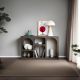 HANAH HOME Komoda Liva, antracit - 125GLN1222