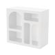 HANAH HOME Konzolni sto Lesa, bela - 125GLN1224