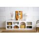 HANAH HOME Komoda Lorin, bela - 125GLN1225