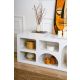 HANAH HOME Komoda Lorin, bela - 125GLN1225