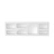 HANAH HOME Komoda Lorin, bela - 125GLN1225