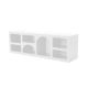 HANAH HOME Komoda Lorin, bela - 125GLN1225